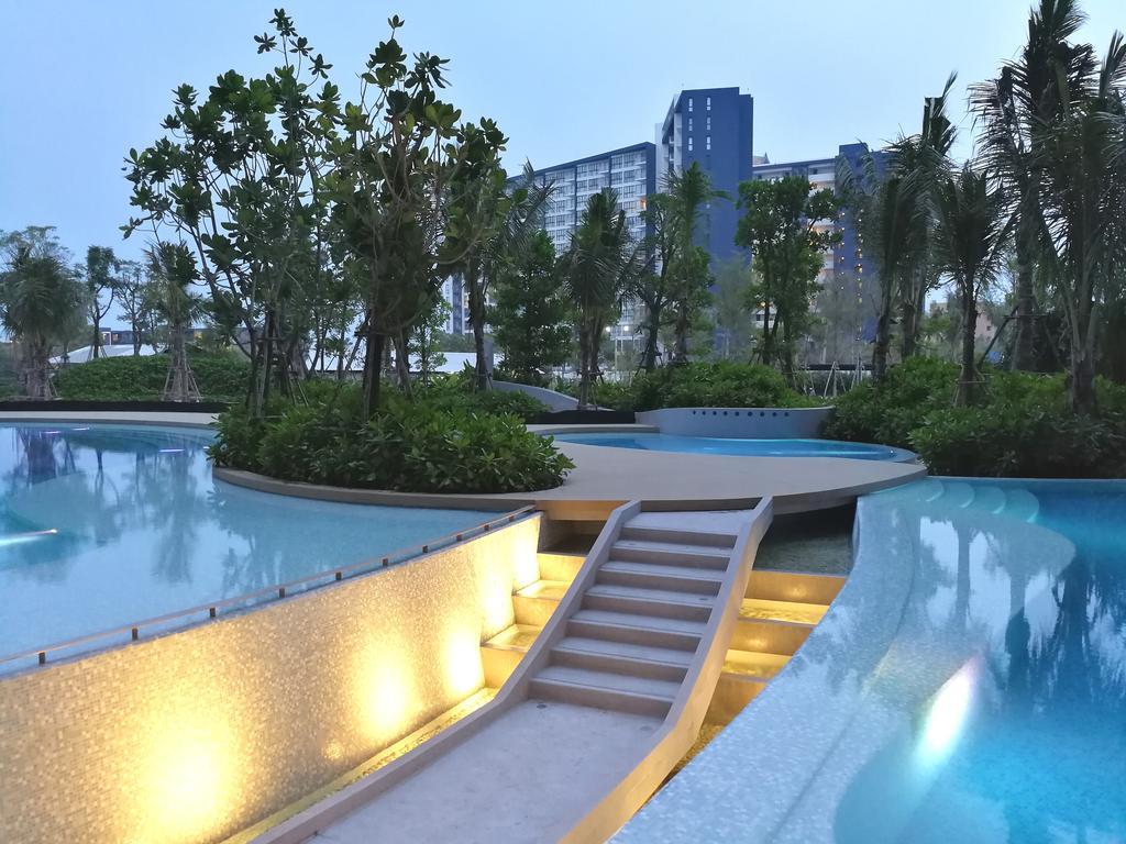 Blu-Pool Access Apartment Cha-Am Ngoại thất bức ảnh